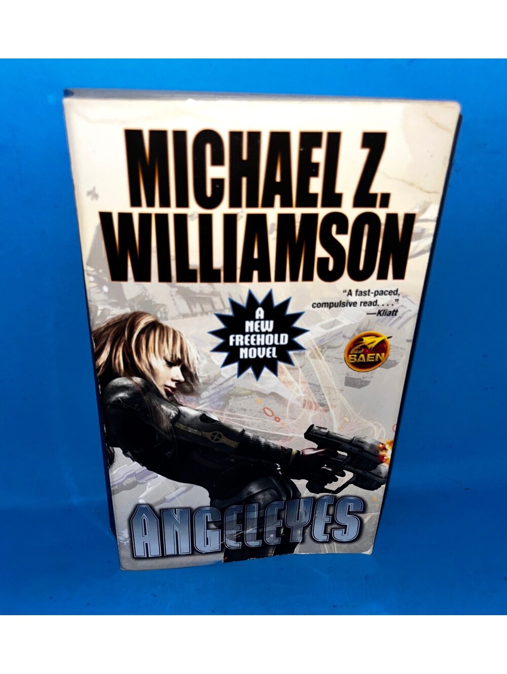 Angeleyes Michael Z Williamson 2018 Baen Paperback Freehold Sci-Fi Novel